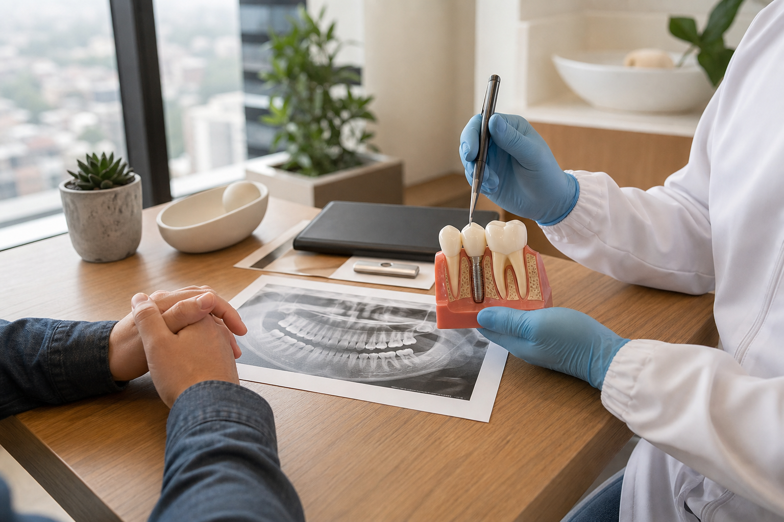 Qué incluye el costo de un implante dental