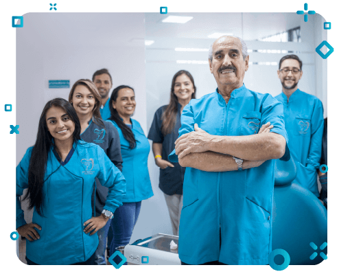Equipo e instalaciones de Odontólogos La 73 en Medellín