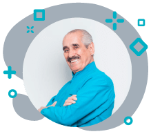 Retrato de Gustavo Roldán